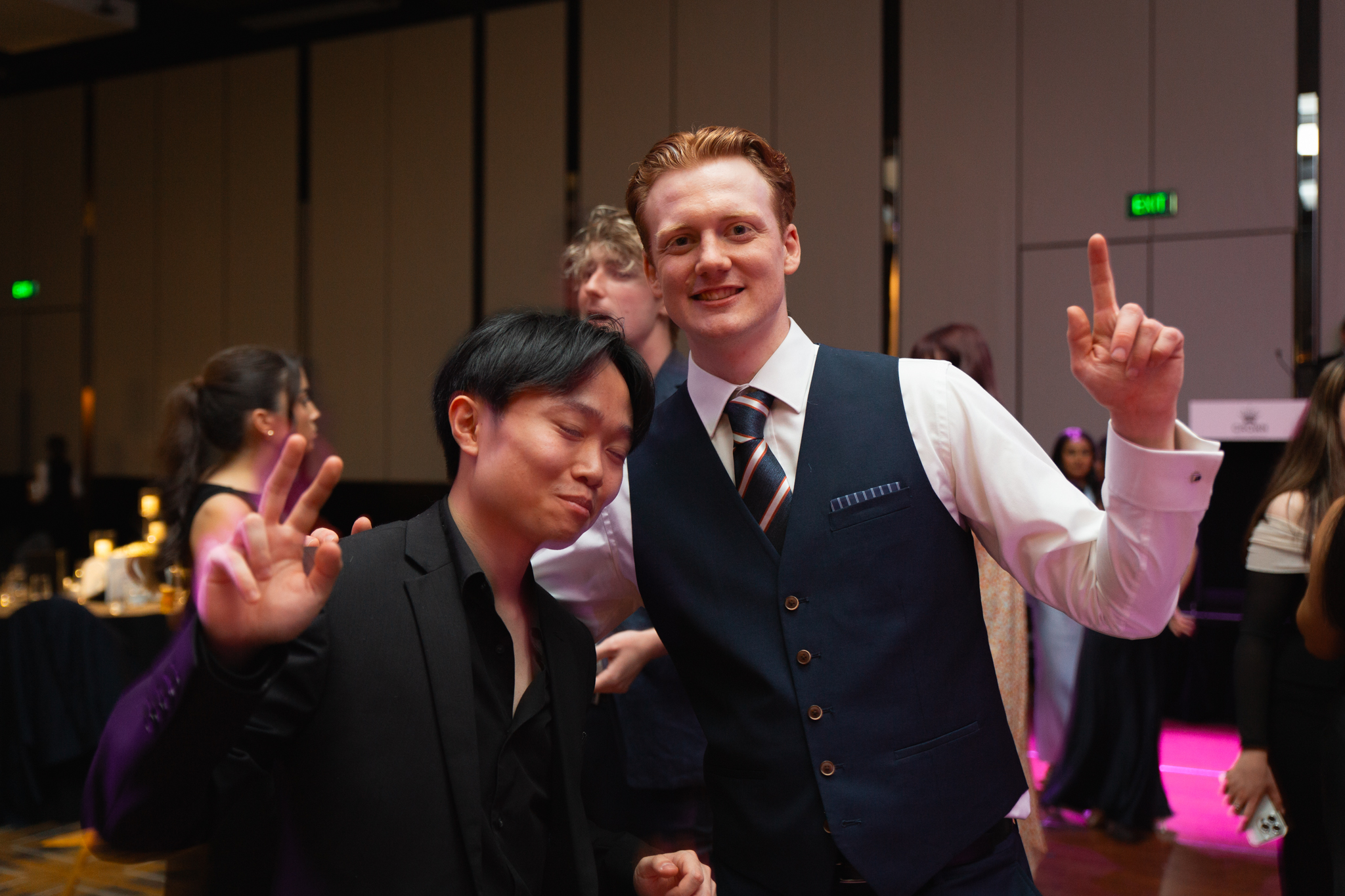 Fun photo booth moments with guests
